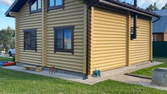 Реставрация дома Михнево после